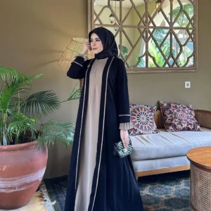 2 peice abaya