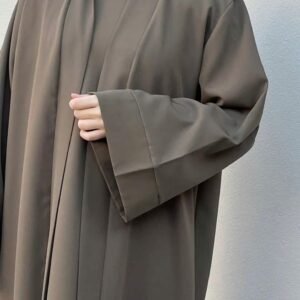 Grey Abaya